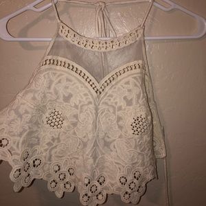 Boho / festival crop top